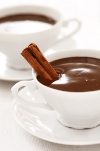 a cup of hot chocolate