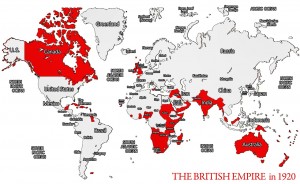 Imperio británico en 1920