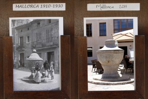 Dos imágenes del mismo lugar en épocas diferentes